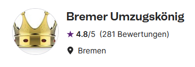 Bewertungen bei my-hammer